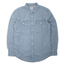 Levi's CLASSIC WESTERN STANDARD SHIRT RED CAST STONE WASH TAKEDOWN 85745-0003画像