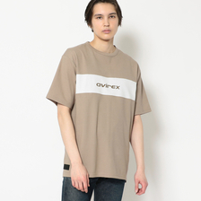 AVIREX SS LOOSE FIT SLIT SWITCHING T-SHIRT 6113312画像