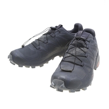 SALOMON SPEEDCROSS 5 GORE-TEX NOCTURNE - EBONY/QUIET SHADE/BLACK L40802600画像