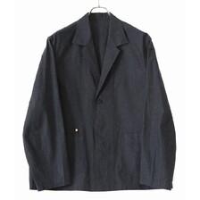 URU COTTON CHAMBRAY / 2 BUTTON SHIRTS JACKET 21SCC01画像