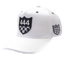 YOSHINORI KOTAKE 星条旗柄 444LOGO MESH CAP WHITE画像