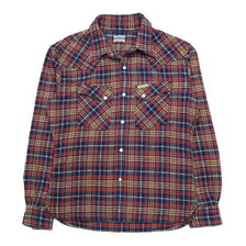 THE FLAT HEAD フランネル チェック ウエスタンシャツ FN-SNW-001L画像