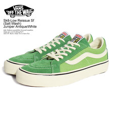 VANS Sk8-Low Reissue Sf (Salt Wash) Juniper Antique/White VN0A4UWI4WS画像