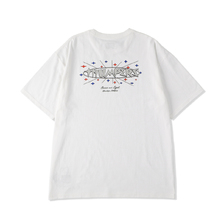THUMPERS NYC CAUSE AND EFFECT S/S TEE WHITE TH1A-8-1画像