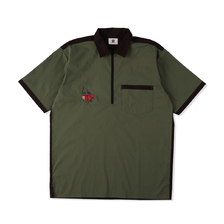 THUMPERS NYC CAUSE AND EFFECT HALF ZIP SHIRT TH1A-9-1画像