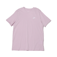 NIKE AS M NSW CLUB TEE ICED LILAC/WHITE AR4999-576画像
