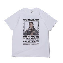 THE NEW ORDER NISHIMOTO IS THE MOUTH T-SHIRT WHITE画像