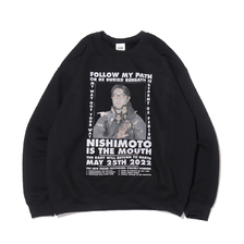 THE NEW ORDER NISHIMOTO IS THE MOUTH CREW NECK BLACK画像