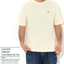 LACOSTE TH061EL Crew Neck S/S Tee ラ画像