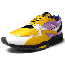 le coq sportif LCS R800 SHERUT "Made in FRANCE" "SNEAKERBOX" YELLOW/PURPLE/BLACK 2010785画像