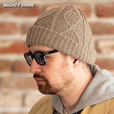 Mighty Shine CLOUD CABLE WATCH CAP 1213015画像