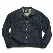 SUGAR CANE 砂糖黍 阿波藍混 13oz. DENIM BLOUSE SC11201画像