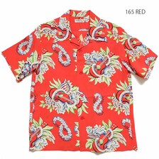 SUN SURF S/S RAYON HAWAIIAN SHIRT "MACINTOSH UKULELE" SS38565画像