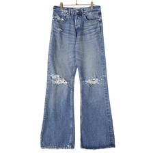 DAIRIKU Damage Flare Denim Pants画像
