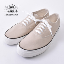 ANATOMICA WAKOUWA DECK SHOES LOW TAN/WHITE画像