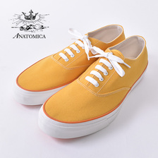 ANATOMICA WAKOUWA DECK SHOES LOW GOLD/WHITE画像