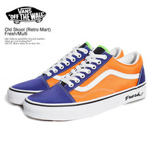 VANS Old Skool (Retro Mart) Fresh/Multi VN0A3WKT4DL画像