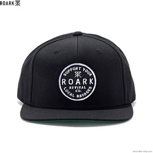 ROARK REVIVAL "REVIVAL CO." EMBLEM CAP (BLACK) RHJ201画像