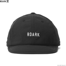 ROARK REVIVAL "ROARK" 6PANEL CAP FLEXIBLE VISOR (BLACK) RHJ720画像