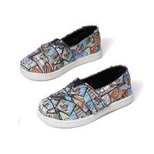 TOMS Kids Star Wars ALPARGATA Multi Star Wars Ewok Print 10014511画像