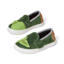 TOMS Kids Star Wars LUCA Yoda Olive Star Wars Yoda Terry Cloth 10014526画像