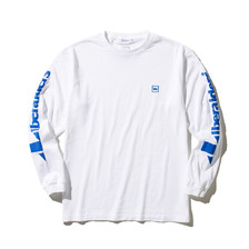 Liberaiders TRIANGLE LOGO L/S TEE WHITE 735022101画像