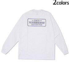 NEIGHBORHOOD 21SS BAR&SHIELD/C-TEE.L 211PCNH-LT01画像