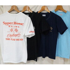 THE FLAT HEAD FN-THC-017 T-SHIRT - SUPER HONEY画像