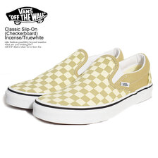 VANS Classic Slip-On (Checkerboard) Incense/Truewhite VN0A33TB43A画像