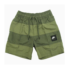 NIKE Air Woven Short Olive/Dk.Olive DA0591-222画像