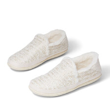 TOMS INDIA White Metallic Boucl 10014631画像