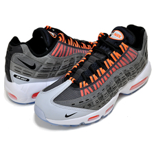 NIKE AIR MAX 95 / KIM JONES black/total orange-dark grey DD1871-001画像