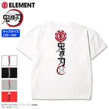 ELEMENT &times; 鬼滅の刃 Kimetsu Logo Boy S/S Tee BB026-296画像