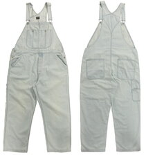 JOHNBULL オーセンティックワークオーバーオール フェードブルー ID113 21525画像