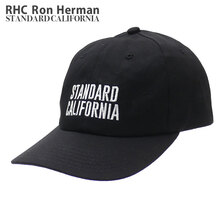 RHC Ron Herman &times; STANDARD CALIFORNIA SD RHC LOGO CAP BLACK画像