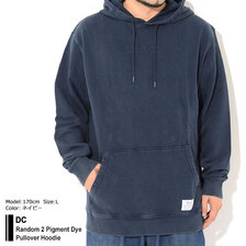 DC SHOES Random 2 Pigment Dye Pullover Hoodie ADYFT03290画像