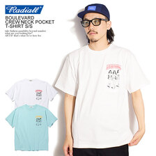 RADIALL BOULEVARD - CREW NECK POCKET T-SHIRT S/S画像