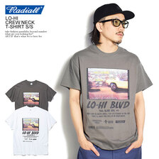 RADIALL LO-HI - CREW NECK T-SHIRT S/S画像