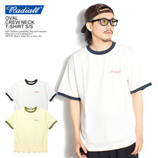 RADIALL OVAL - CREW NECK T-SHIRT S/S画像