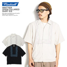 RADIALL WHITTIER - OPEN COLLARED SHIRT S/S画像