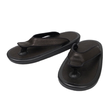 JOJO LEATHER BEACH SANDAL BLACK画像