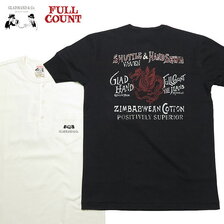 FULLCOUNT &times; GLAD HAND S/S Henry Neck Pocket Tee "DRAGON LABEL" GHT-008画像