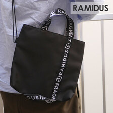 RAMIDUS &times; Fragment Design 2WAY TOTE BAG(L) BLACK画像