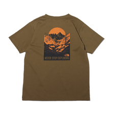THE NORTH FACE S/S SUNRISE TEE MILITARY OLIVE NT32153画像
