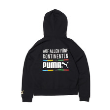PUMA TFS HOODIE BLACK/GOLD 599056画像