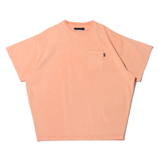 atmos CHEMICAL WASH BIG TAPERED POCKET TEE ORANGE MAT21-S031画像