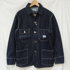 THE FLAT HEAD FN-OJ-DC001 10oz DENIM COVERALL画像