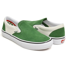 VANS SKATE SLIP-ON JUNIPER / WHITE VN0A5FCA3JD画像