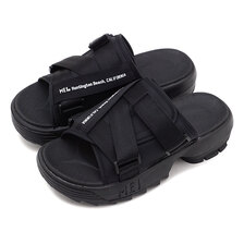 MEI Recycled nylon sandal BLACK MEI-SDL-210006画像