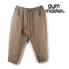 gym master ストレッチドライクロップドパンツ ベージュ G633638画像